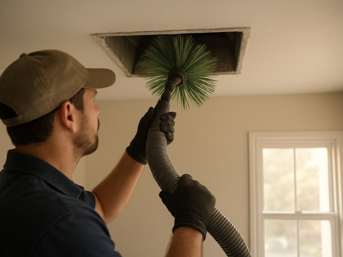 Grand Glen Air Duct Services work in Allendale